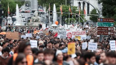 Шпанците протестираат поради цените за изнајмување